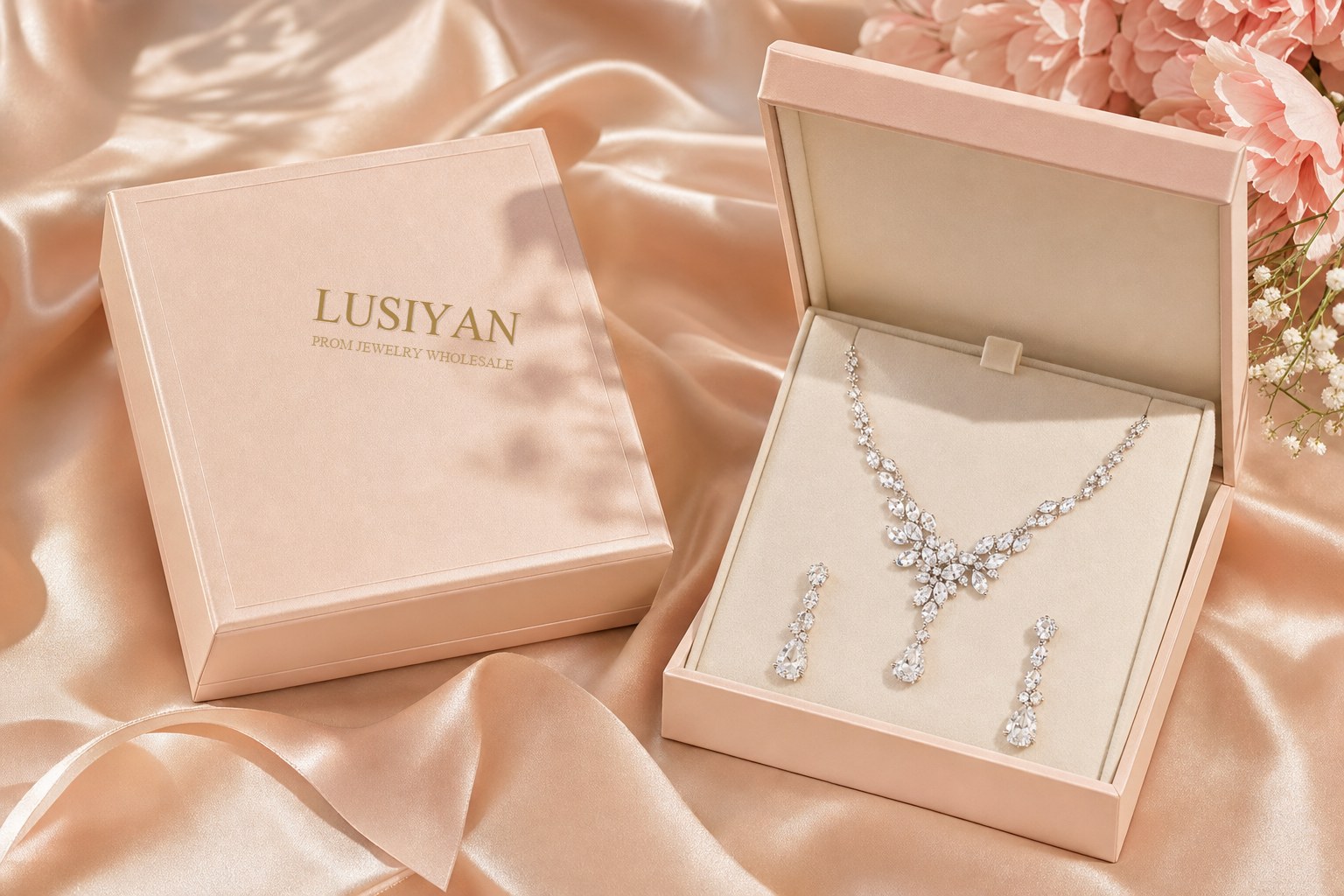 LUSIYAN boutique-ready jewelry packaging