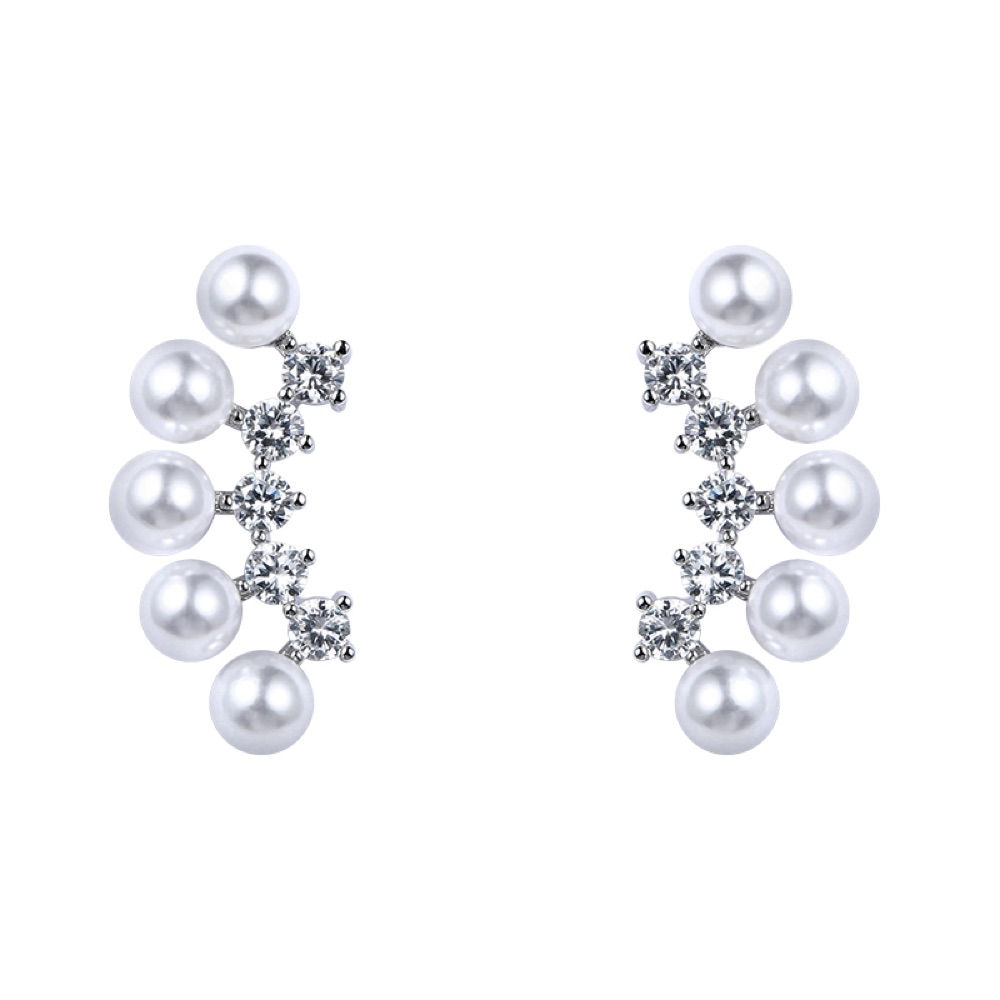 Bridesmaid Pearl Earrings