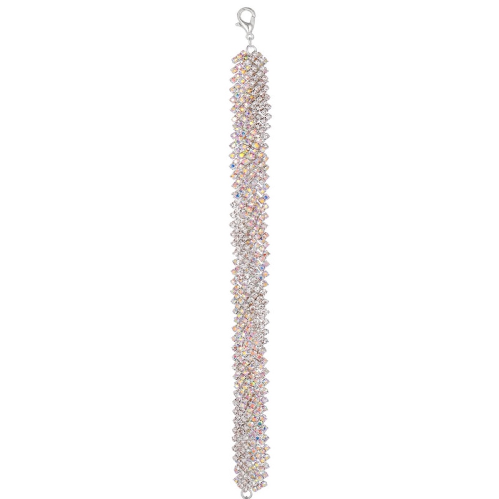 Dense AB Crystal Bracelet
