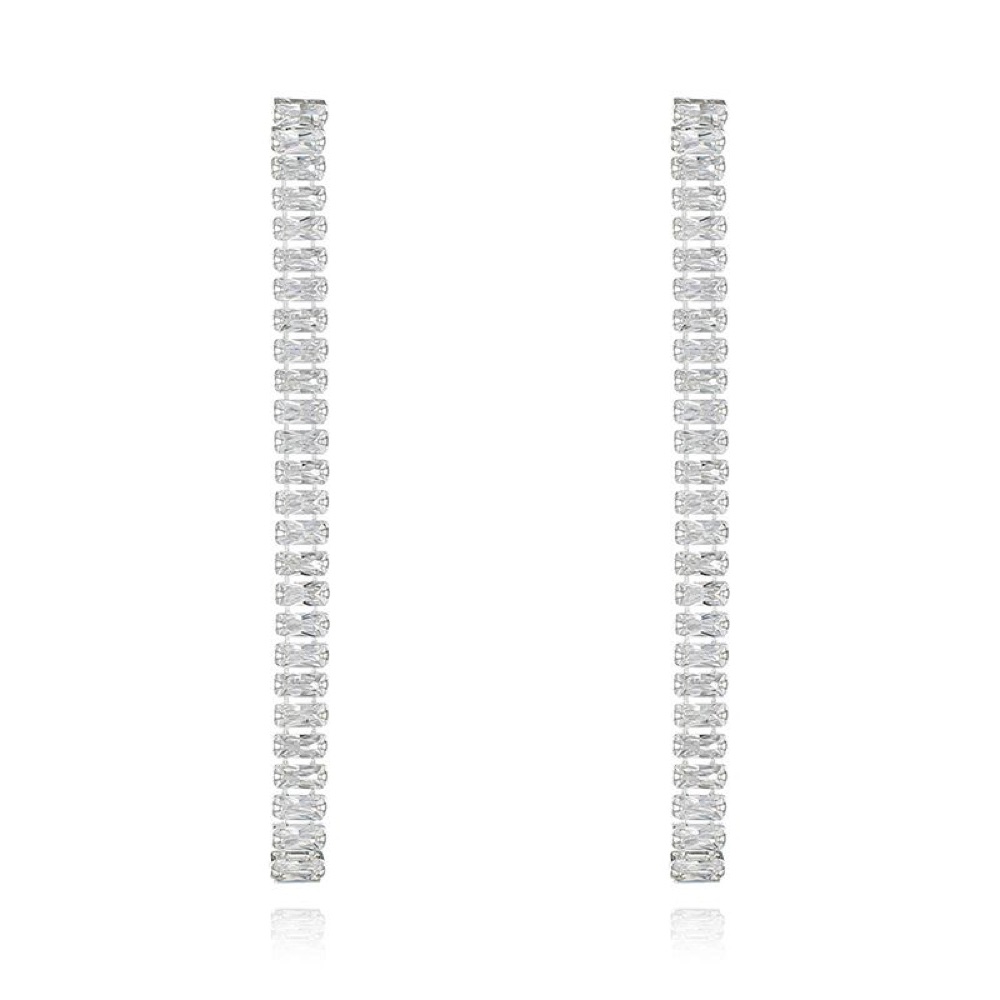 Prom Crystal Statement Earrings Style 03
