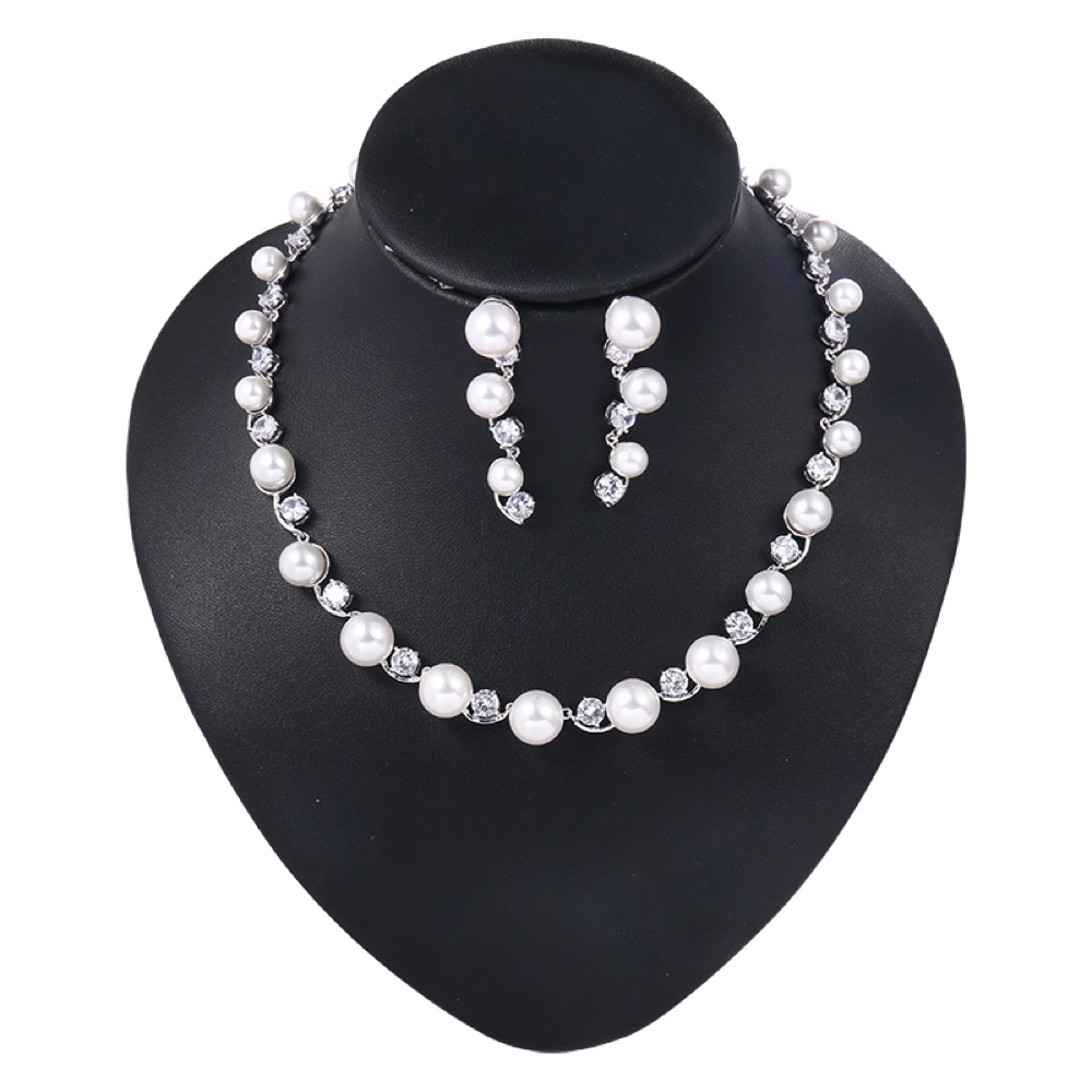 Statement Pearl Bridal Set